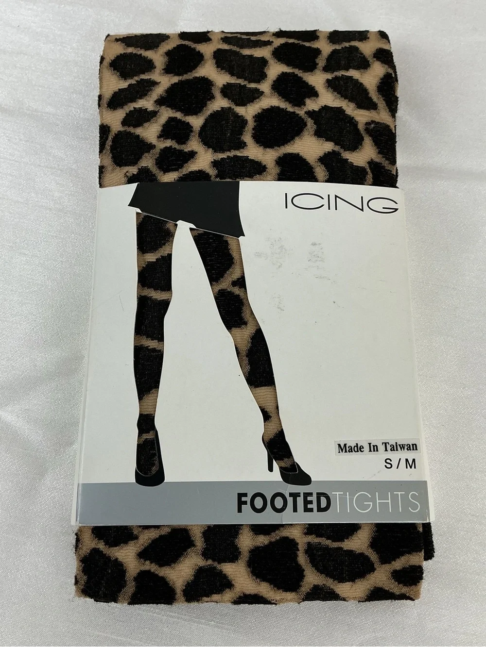 Icing Women’s Giraffe Print Tights Size S/M New
